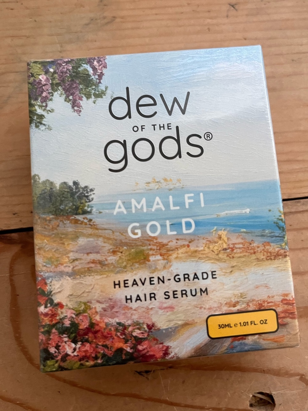 dew of the Gods Amalfi Gold Hair Serum new sealed